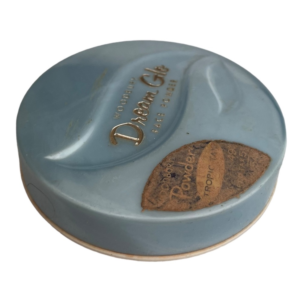 1950s Vintage Woodbury Dream Glo Andrew Jergens Loose Face Powder Tan